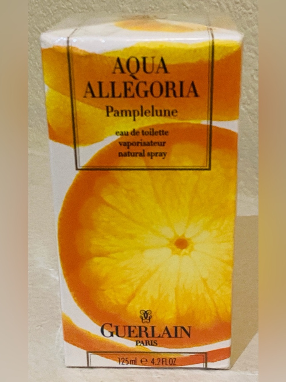 Guerlain Aqua Allegoria Pamplelune Eau de Toilette - Rare 125ml